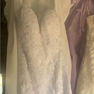 Mermaid Sweetheart Lace Wedding Dress